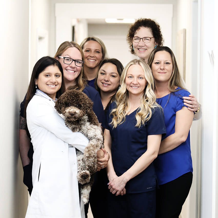 Women’s Health and Gynecology of New England, PC-Group Hallway-resized